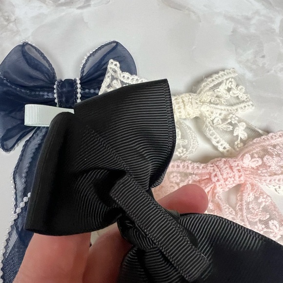 Elegant Bow Hair Accessories Set - Picture 6 of 7